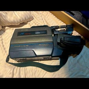 A video camera that has memories of my mom and dad I hope someone can get the cs